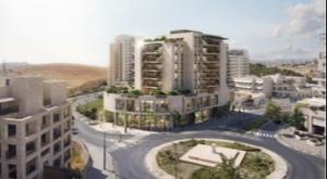 2 מבני מסחר ומגורים בשכונת הר חומה צילום: פרוס אדריכלים בע"מ חדשות נדלן