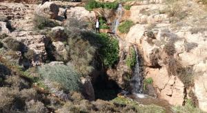 זרימה בואדי קיס ממש מתחת ליישוב כוכב השחר צילום: יונתן מאירסון  טיולים