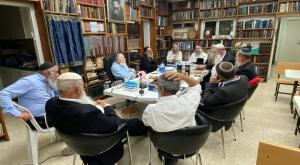 הפגישה  צילום: הציונות הדתית פוליטי