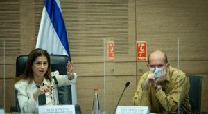 מירב בן ארי בוועדה לביטחון פנים  צילום: יונתן סינדל/ פלאש 90 פוליטי