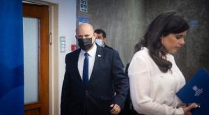 נפתלי בנט עם איילת שקד צילום: יונתן סינדל פלאש 90 פוליטי