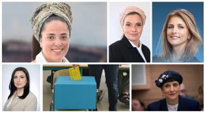 הנשים שמתמודדות ביו"ש צילום: יונתן סינדל פלאש 90, Yossi Zeliger/FLASH90, אלמוג תמם, אלעד חפץ, נעמה רוטשילד, ולריה שפירא המגזר