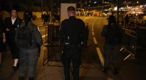 חסימות כבישים בירושלים צילום: דוברות המשטרה חדשות