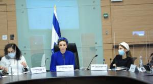 עידית סילמן בוועדת הבריאות צילום: דניאל שם טוב.דוברות הכנסת פוליטי