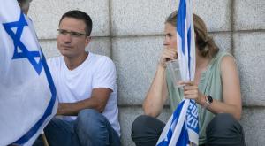 משה רדמן עם שקמה ברסלר צילום: מרים אלסטר פלאש 90 פוליטי