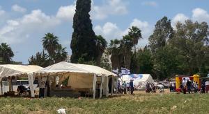 מאהל המחאה צילום: ללא פוליטי
