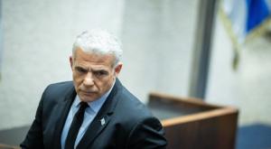 יאיר לפיד צילום: יונתן סינדל/פלאש90 פוליטי