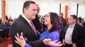 מירי רגב עם ישראל כ"ץ צילום: פלאש 90 פוליטי