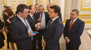 יבגני סובה עם זלנסקי צילום: ללא פוליטי