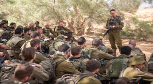 הרצי הלוי בשיח לוחמים, חרבות ברזל צילום: דובר צה"ל ביטחון
