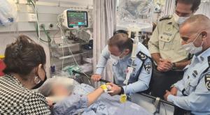 המפכ"ל בביקור צילום: דוברות המשטרה חדשות