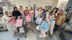 7 זוגות תאומים בבית החולים |  צילום: דוברות  חדשות