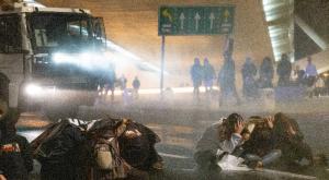 הפגנה על מותו של אהוביה סנדק צילום: יונתן סינדל/ פלאש 90 חדשות