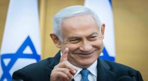 בנימין נתניהו משועשע צילום:  Yonatan Sindel/Flash90 חדשות