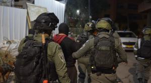 מעצר חשודים לאחר פיגוע הירי בחדרה צילום: דוברות המשטרה ביטחון