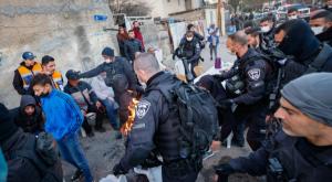 מהומות בשכונת שמעון הצדיק צילום: Yossi Zamir/Flash90 חדשות