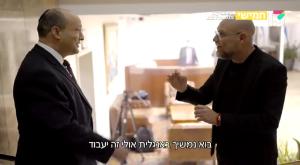 בנט והדר בראיון צילום: צילומסך רשת 13 טלוויזיה