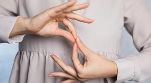 שפת הסימנים, אילוסטרציה צילום: shutterstock חדשות