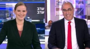 קלמן ליבסקינד ומאיה ראכלין צילום: ערב ערב, באדיבות כאן 11 טלוויזיה