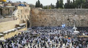 ברכת כהנים בכותל, ארכיון |  צילום: Arie Leib Abrams,Flash90 סוכות