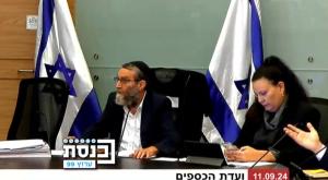 גפני בוועדה צילום: ערוץ כנסת  פוליטי