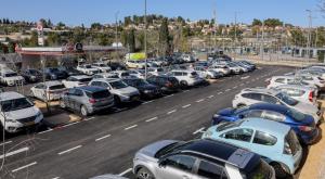 החניון החדש בצומת אורה |  צילום: ארנון בוסאני חדשות
