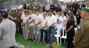 הלוויתו של סגן הדר גולדין ז"ל |  צילום: אלון גלבוע חדשות