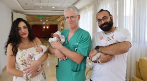 הלידה הנדירה |  צילום: דוברות שיבא חדשות
