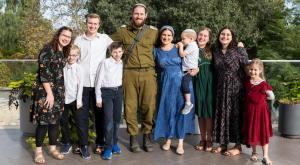 משפחת גולדברג |  צילום: אביגיל פיפרנו באר חדשות