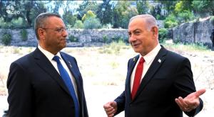 נתניהו וליאון |  צילום: צילומסך  חדשות