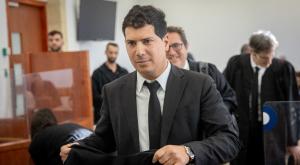 עמית חדד בבית המשפט |  צילום: Chaim Goldberg,Flash90 חדשות