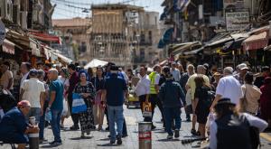 שוק מחנה יהודה, למצולמים אין קשר לנאמר בידיעה |  צילום: Yonatan Sindel,Flash90 חדשות