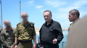 שר הביטחון בביקור בבסיס חיל הים באשדוד |  צילום: צילום מסך, שירה קינן, משרד הביטחון חדשות