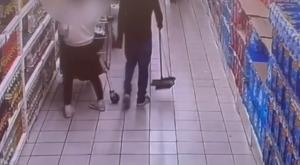 תיעוד ממצלמת האבטחה במקום צילום: דוברות המשטרה חדשות