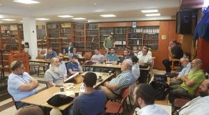 שיעור תורה, ארכיון צילום: קהילת בית יהודה חדשות