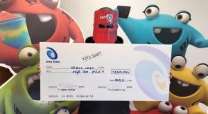 הזוכה המאושר צילום: מפעל הפיס חדשות