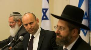 הרב לאו ובנט בעבר צילום: יונתן זינדל, פלאש 90 חדשות