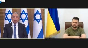 זלנסקי ומיקי לוי צילום: צילומסך פוליטי