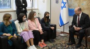 בנט במפגש צילום: עמוס בן גרשום /לע"מ חדשות