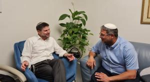 בצלאל סמוטריץ' ואיתמר בן גביר. פוליטיקה קטנה צילום: ללא דעות
