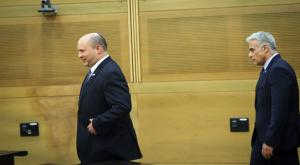 בנט ולפיד. סופה של ממשלת השינוי צילום: Yonatan Sindel/Flash90 פוליטי