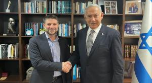 נתניהו וסמוטריץ' צילום: דוברות הליכוד פוליטי