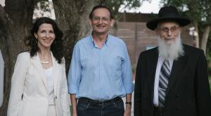 הרב יעקב אריאל ודב חנין צילום: Anastasia Shub חדשות