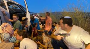 רגעי הפיגוע הדרמטיים צילום: מועצה אזורית שומרון חדשות