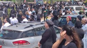 מסעה ההלווייה באלעד צילום: ללא חדשות