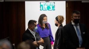 סילמן ושקד. מחזקת צילום: Yonatan Sindel/Flash90 פוליטי
