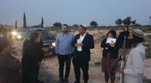 בן גביר בסיור צילום: ללא חדשות