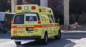 אמבולנס מד"א צילום: Chaim Goldberg,Flash90 חדשות