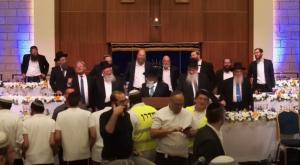 העצרת במרכז הרב, אמש צילום: צילום מסך חדשות