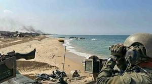 צה"ל משקיף על הרצועה, צילום: דובר צה"ל חדשות